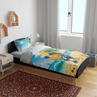 Funny Hawaii Mango Bedding Set Tropical Summer Beach Mascot Vacation LT19 - Polynesian Pride