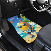 Funny Hawaii Mango Car Mats Tropical Summer Beach Mascot Vacation LT19 - Polynesian Pride