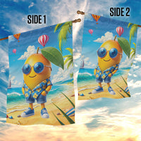 Funny Hawaii Mango Garden Flag Tropical Summer Beach Mascot Vacation LT19 - Polynesian Pride