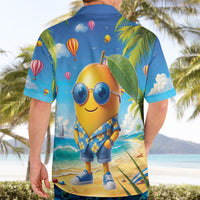 Funny Hawaii Mango Hawaiian Shirt Tropical Summer Beach Mascot Vacation LT19 - Polynesian Pride