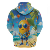 Funny Hawaii Mango Hoodie Tropical Summer Beach Mascot Vacation LT19 - Polynesian Pride