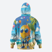 Funny Hawaii Mango Hoodie Tropical Summer Beach Mascot Vacation LT19 - Polynesian Pride