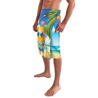 Funny Hawaii Mango Lavalava Tropical Summer Beach Mascot Vacation LT19 - Polynesian Pride