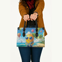 Funny Hawaii Mango Leather Bag Tropical Summer Beach Mascot Vacation LT19 - Polynesian Pride