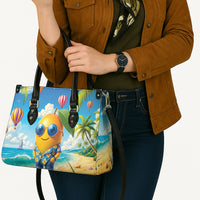 Funny Hawaii Mango Leather Bag Tropical Summer Beach Mascot Vacation LT19 - Polynesian Pride