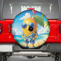 Funny Hawaii Mango Spare Tire Cover Tropical Summer Beach Mascot Vacation LT19 - Polynesian Pride