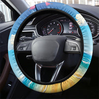 Funny Hawaii Mango Steering Wheel Cover Tropical Summer Beach Mascot Vacation LT19 - Polynesian Pride