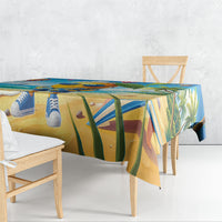 Funny Hawaii Mango Tablecloth Tropical Summer Beach Mascot Vacation LT19 - Polynesian Pride