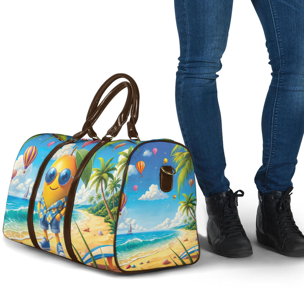 Funny Hawaii Mango Travel Bag Tropical Summer Beach Mascot Vacation LT19 - Polynesian Pride