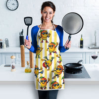 Funny Hawaii Mango Hip Hop Cartoon Apron Summer Beach Party LT19 - Polynesian Pride