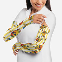 Funny Hawaii Mango Hip Hop Cartoon Arm Sleeves Summer Beach Party LT19 - Polynesian Pride