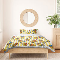 Funny Hawaii Mango Hip Hop Cartoon Bedding Set Summer Beach Party LT19 - Polynesian Pride