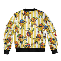 Funny Hawaii Mango Hip Hop Cartoon Bomber Jacket Summer Beach Party LT19 - Polynesian Pride