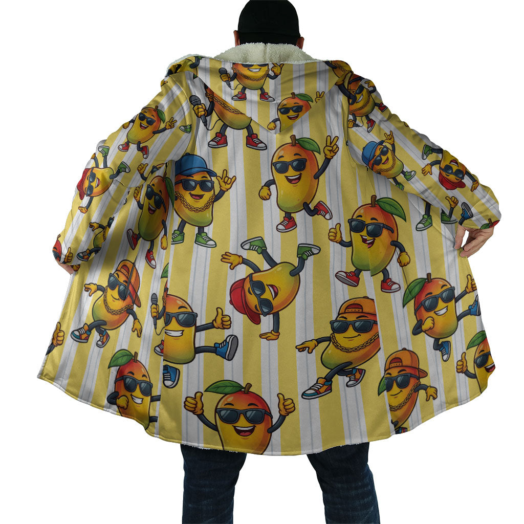 Funny Hawaii Mango Hip Hop Cartoon Cloak Summer Beach Party LT19 - Polynesian Pride