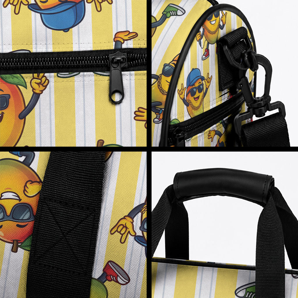 Funny Hawaii Mango Hip Hop Cartoon Duffle Bag Summer Beach Party LT19 - Polynesian Pride