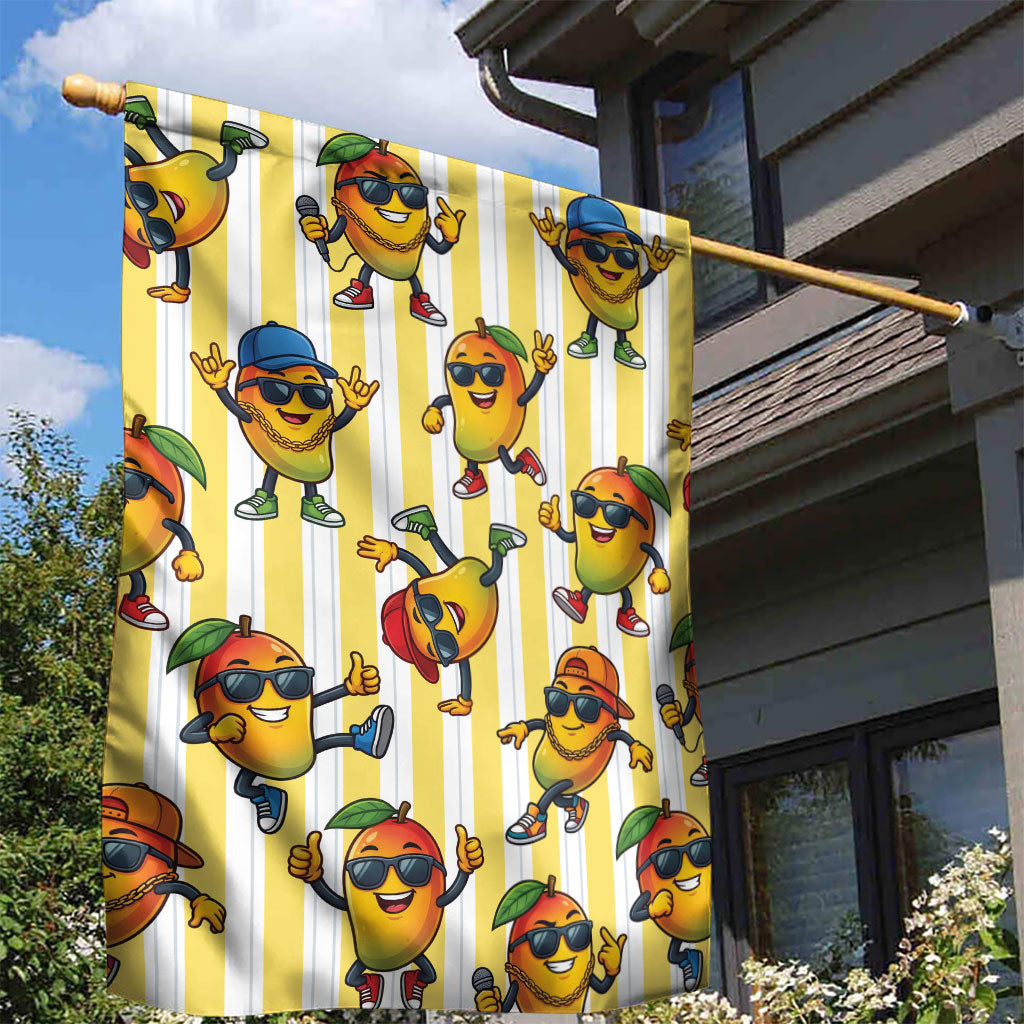 Funny Hawaii Mango Hip Hop Cartoon Garden Flag Summer Beach Party LT19 - Polynesian Pride