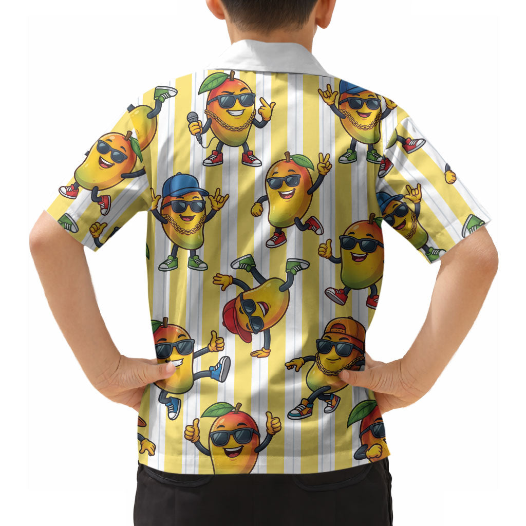 Funny Hawaii Mango Hip Hop Cartoon Hawaiian Shirt Summer Beach Party LT19 - Polynesian Pride