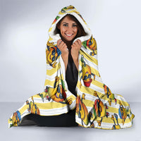 Funny Hawaii Mango Hip Hop Cartoon Hooded Blanket Summer Beach Party LT19 - Polynesian Pride