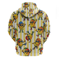 Funny Hawaii Mango Hip Hop Cartoon Hoodie Summer Beach Party LT19 - Polynesian Pride
