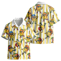 Funny Hawaii Mango Hip Hop Cartoon Kid Hawaiian Shirt Summer Beach Party LT19 - Polynesian Pride