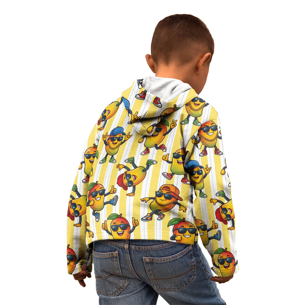 Funny Hawaii Mango Hip Hop Cartoon Kid Hoodie Summer Beach Party LT19 - Polynesian Pride