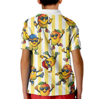 Funny Hawaii Mango Hip Hop Cartoon Kid Polo Shirt Summer Beach Party LT19 - Polynesian Pride