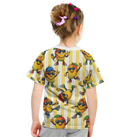 Funny Hawaii Mango Hip Hop Cartoon Kid T Shirt Summer Beach Party LT19 - Polynesian Pride