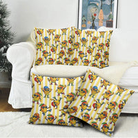 Funny Hawaii Mango Hip Hop Cartoon Pillow Cover Summer Beach Party LT19 - Polynesian Pride