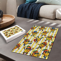 Funny Hawaii Mango Hip Hop Cartoon Puzzle Summer Beach Party LT19 - Polynesian Pride