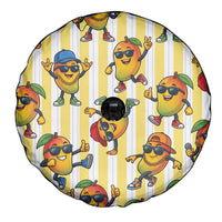 Funny Hawaii Mango Hip Hop Cartoon Spare Tire Cover Summer Beach Party LT19 - Polynesian Pride