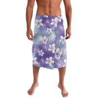 Purple Aloha Hawaiian Lavalava Tropical Flower Palm Leaf Pattern LT19 Purple - Polynesian Pride