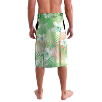 Green Aloha Hawaiian Lavalava Tropical Flower Palm Leaf Pattern LT19 - Polynesian Pride