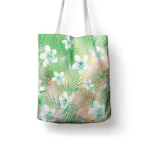 Green Aloha Hawaiian Tote Bag Tropical Flower Palm Leaf Pattern LT19 - Polynesian Pride