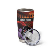 Personalised ANZAC Day Tumbler Cup Remembering the Animals of War LT19 - Polynesian Pride