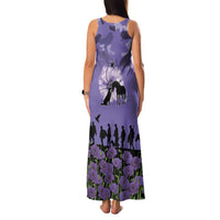 ANZAC Day Family Matching Tank Maxi Dress and Hawaiian Shirt Lest We Forget the Animals Too LT19 - Polynesian Pride