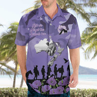 ANZAC Day Hawaiian Shirt Lest We Forget the Animals Too LT19 - Polynesian Pride