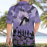 ANZAC Day Hawaiian Shirt Lest We Forget the Animals Too LT19 - Polynesian Pride