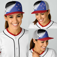New Zealand Baseball Net Cap National Flag Style - Polynesian Pride