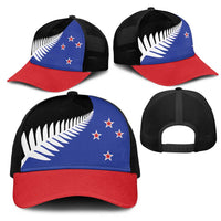 New Zealand Mesh Trucker Cap National Flag Style - Polynesian Pride