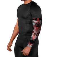 Aotearoa Iwi Ngapuhi Personalised Arm Sleeves Maori Kowhaiwhai Pattern LT19 - Polynesian Pride