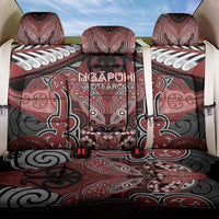 Aotearoa Iwi Ngapuhi Back Car Seat Cover Maori Kowhaiwhai Pattern LT19 One Size Red - Polynesian Pride