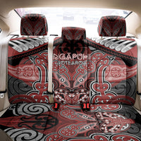 Aotearoa Iwi Ngapuhi Back Car Seat Cover Maori Kowhaiwhai Pattern LT19 - Polynesian Pride