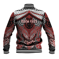 Aotearoa Iwi Ngapuhi Personalised Baseball Jacket Maori Kowhaiwhai Pattern LT19 - Polynesian Pride