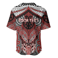 Aotearoa Iwi Ngapuhi Personalised Baseball Jersey Maori Kowhaiwhai Pattern LT19 - Polynesian Pride