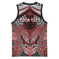 Aotearoa Iwi Ngapuhi Personalised Basketball Jersey Maori Kowhaiwhai Pattern LT19 - Polynesian Pride