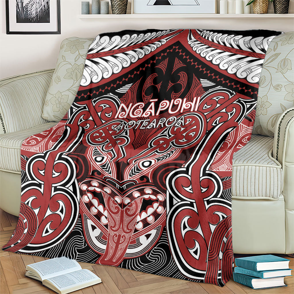 Aotearoa Iwi Ngapuhi Blanket Maori Kowhaiwhai Pattern LT19 - Polynesian Pride