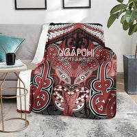 Aotearoa Iwi Ngapuhi Blanket Maori Kowhaiwhai Pattern LT19 - Polynesian Pride
