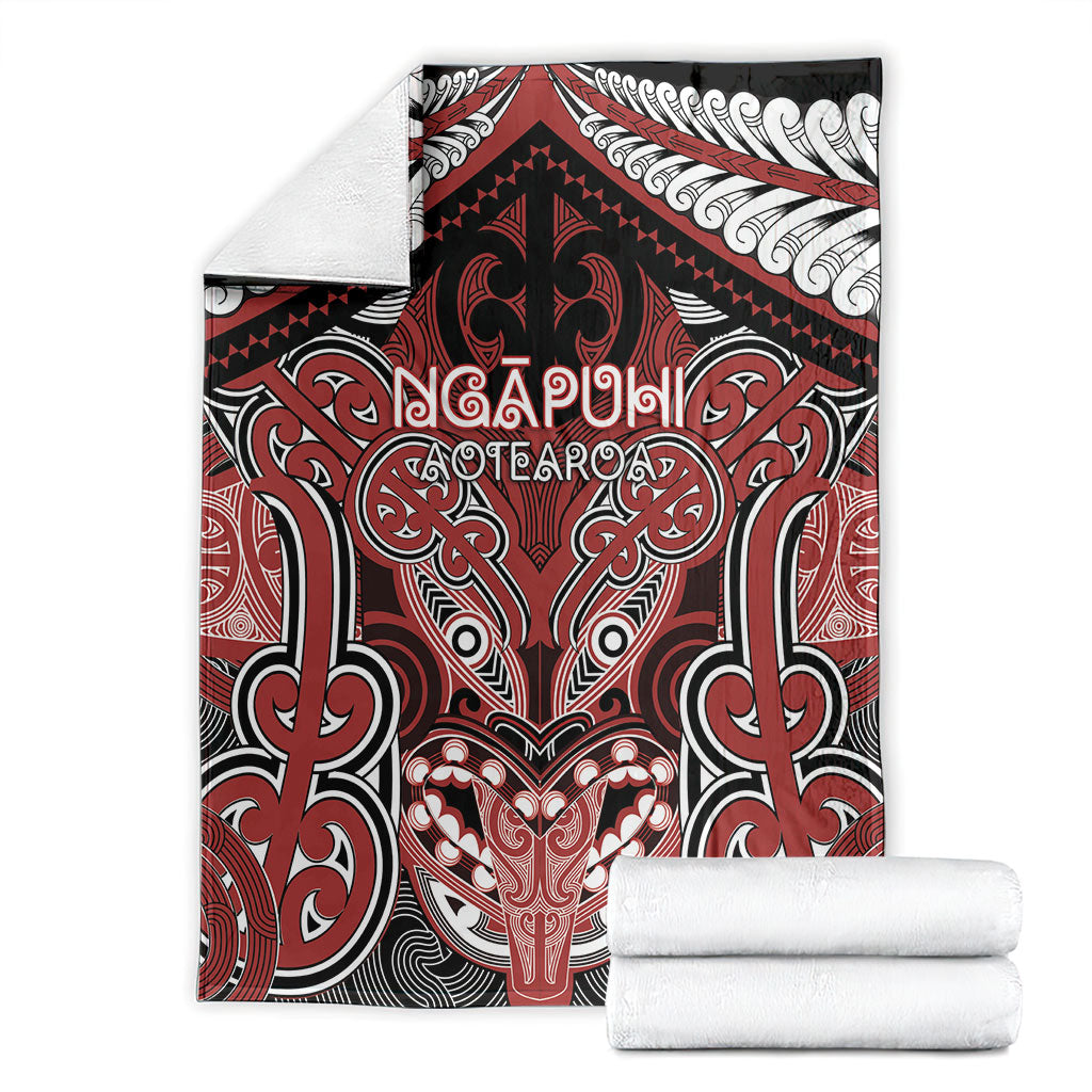 Aotearoa Iwi Ngapuhi Blanket Maori Kowhaiwhai Pattern LT19 - Polynesian Pride