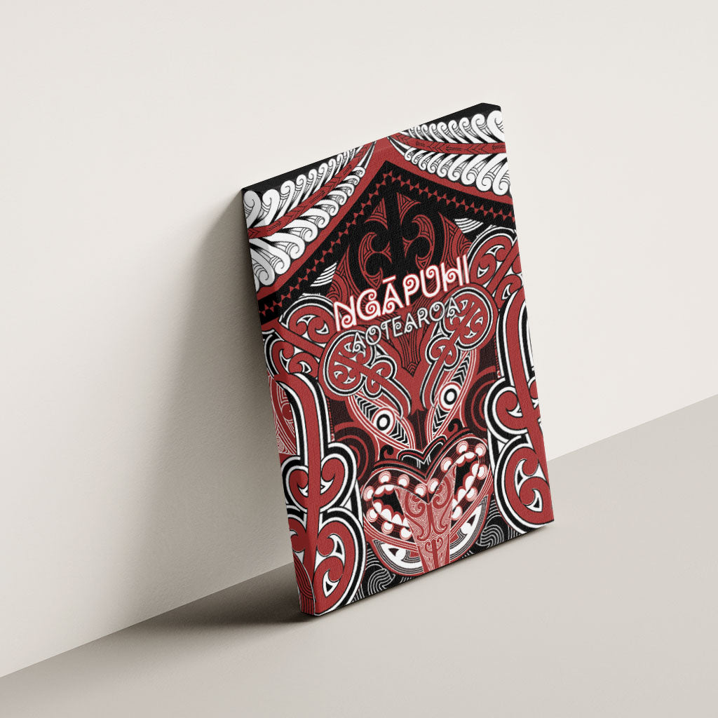 Aotearoa Iwi Ngapuhi Canvas Wall Art Maori Kowhaiwhai Pattern LT19 - Polynesian Pride