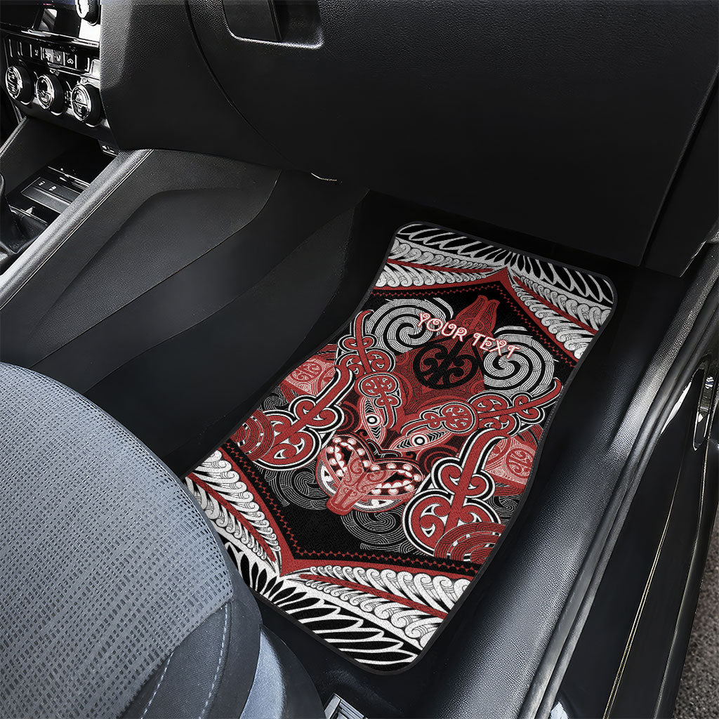 Aotearoa Iwi Ngapuhi Personalised Car Mats Maori Kowhaiwhai Pattern LT19 - Polynesian Pride
